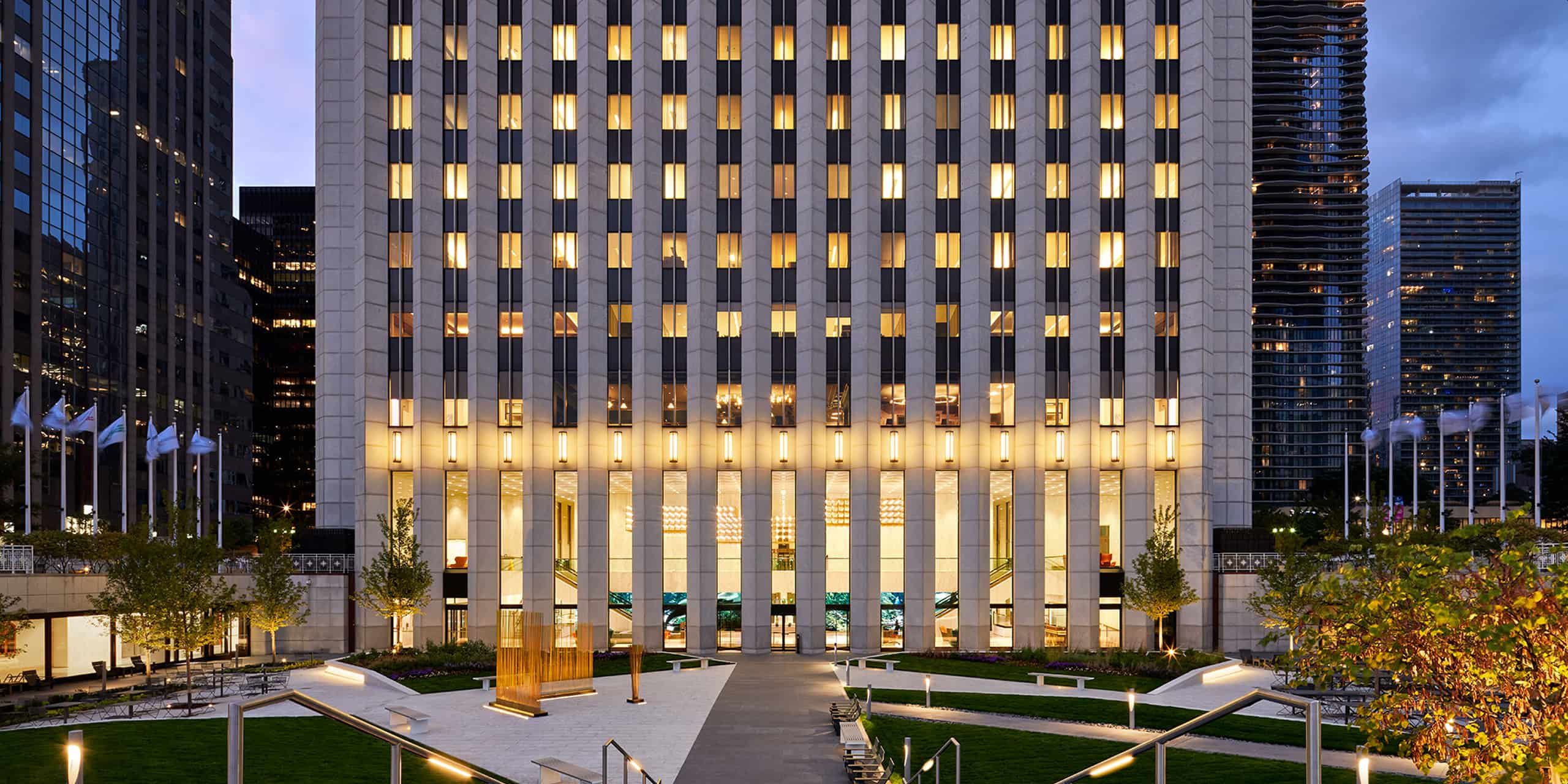 ChIAC is located in the Aon Center